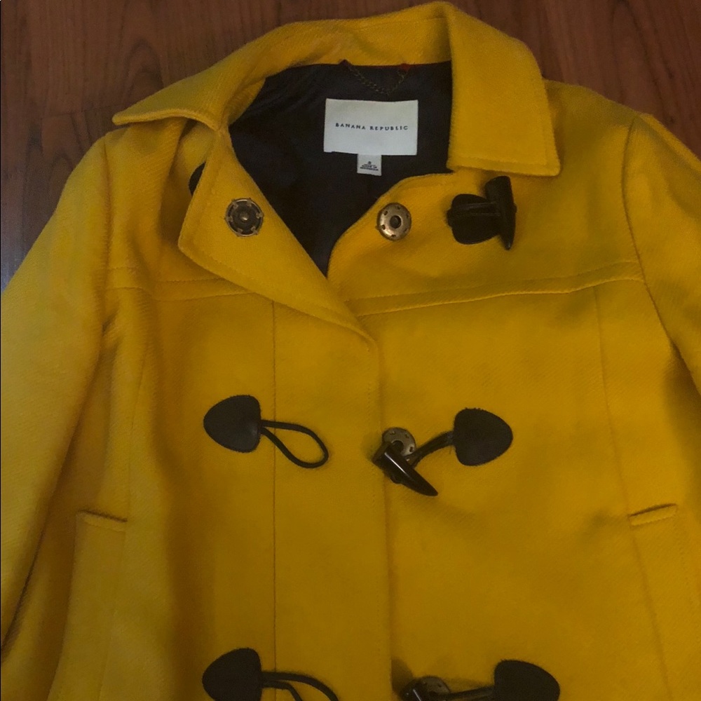 Banana Republic fall pea coat 🧥